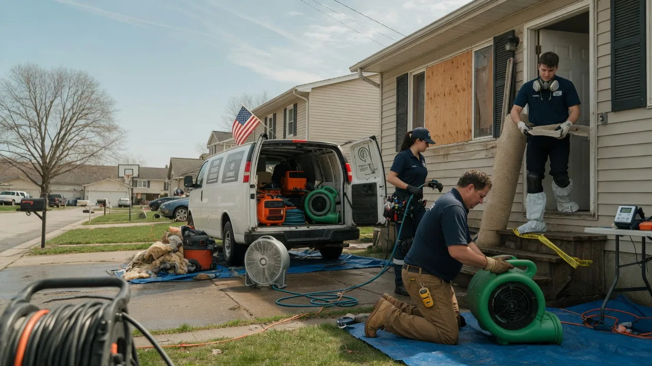Water Damage Restoration in Perkiomenville, PA near me